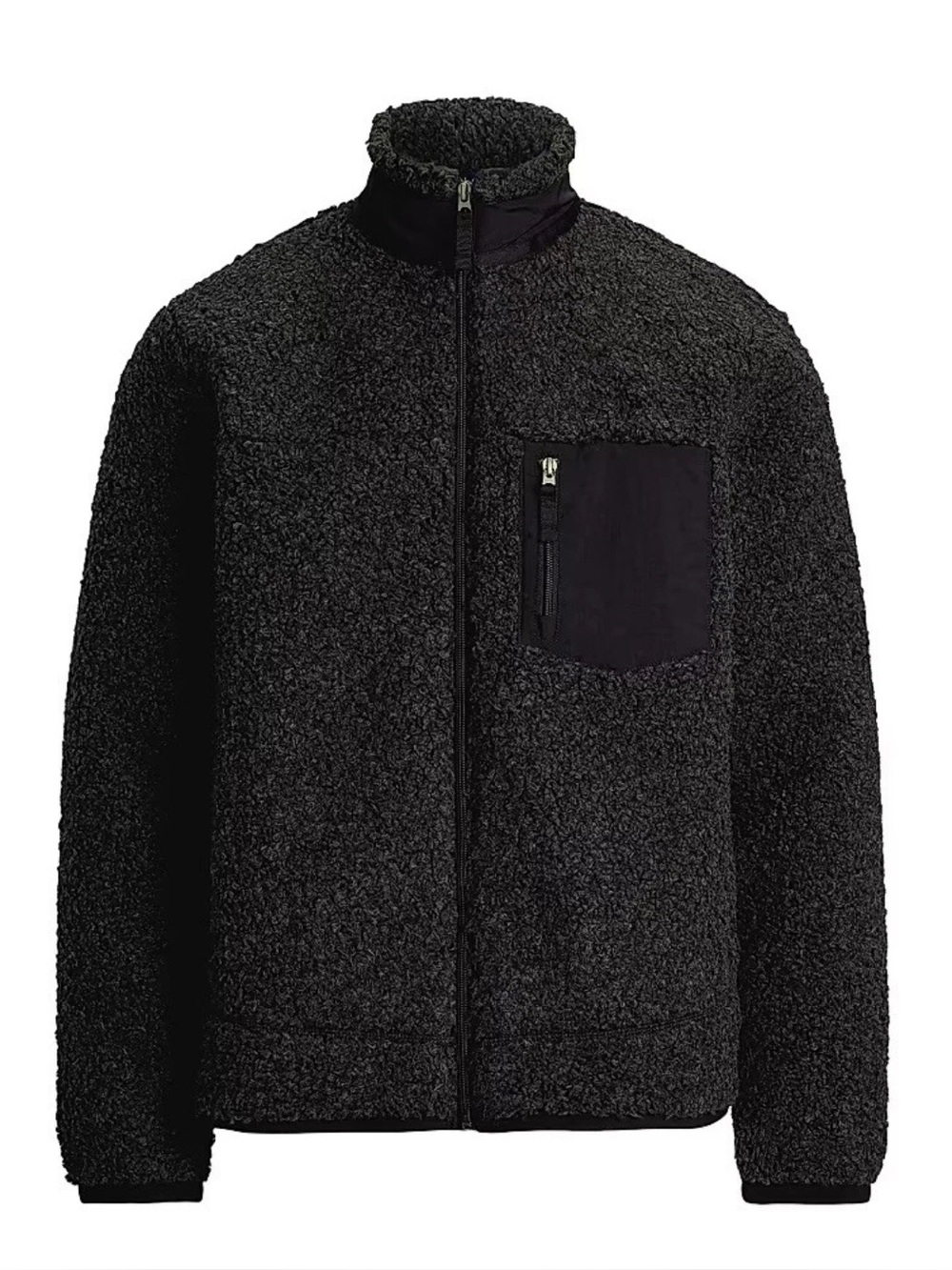 Polo Ralph Lauren Bonded Hi Pile Sherpa Hybrid Fleece Jacket
